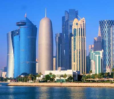 Doha’s famous Corniche